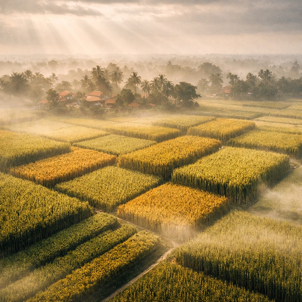 Jute Weaving Close-up
